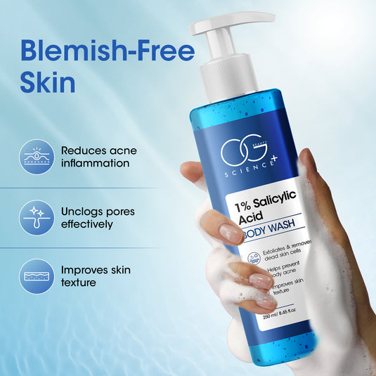 OG Beauty Science+ 1% Salicylic Acid Body Wash
