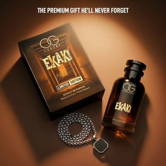 OG Luxury Ekaki Limited Edition Gift Set - 100ml Extrait de Parfum & Chain with Pendant