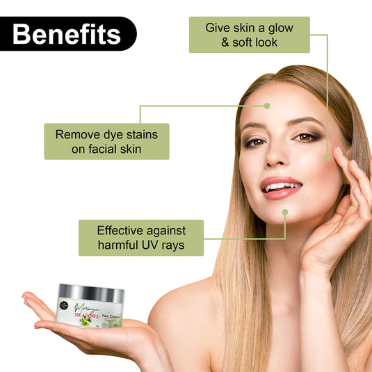 Face cream for soft glowing look