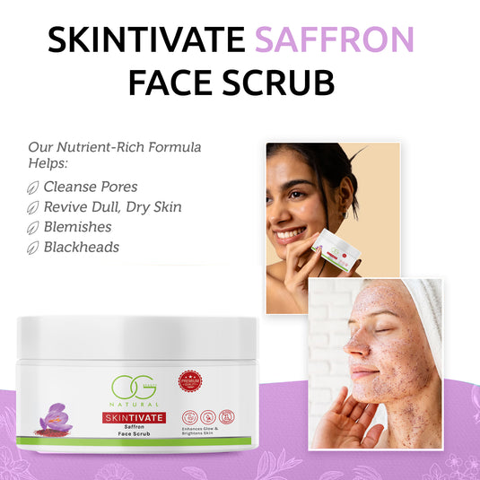 Saffron Face Scrub