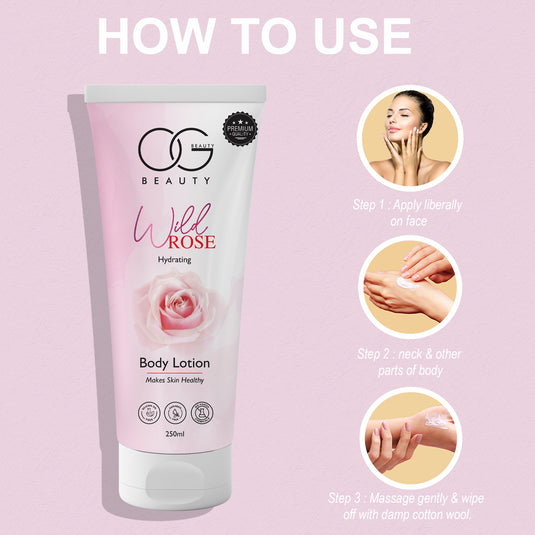 OG BEAUTY Wild Rose Body Lotion 250 ML
