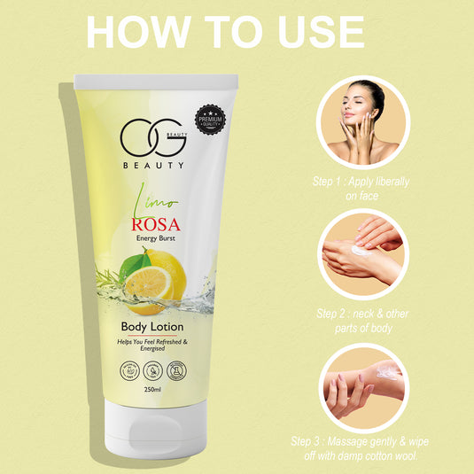 OG BEAUTY Limo Rosa Body Lotion 250 ML