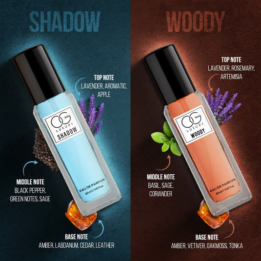 OG Luxury Fragrances Gift Set Pack of 4, 20ml Each