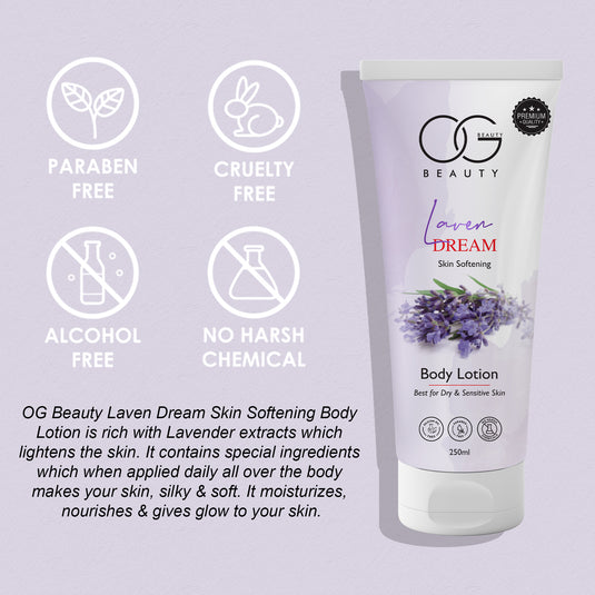 OG BEAUTY Laven Dream Body Lotion 250 ML