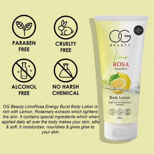 OG BEAUTY Limo Rosa Body Lotion 250 ML