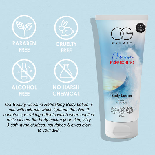 OG BEAUTY Ocenia Refreshing Body Lotion 250 ML