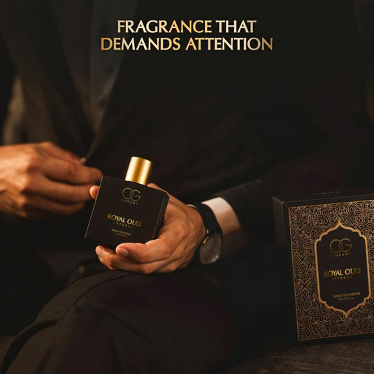 OG Luxury Royal Oud Intense Extrait De Parfum - Premium, Long-Lasting Fragrance with 21% Perfume Oil Concentration