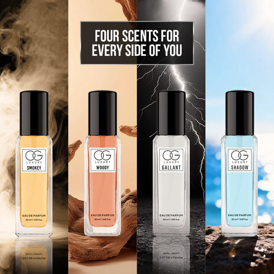 OG Luxury Fragrances Gift Set Pack of 4, 20ml Each