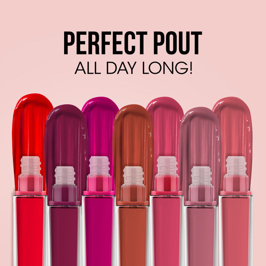 OG Beauty Moisture Lock Liquid Lipstick, 4.5ml each