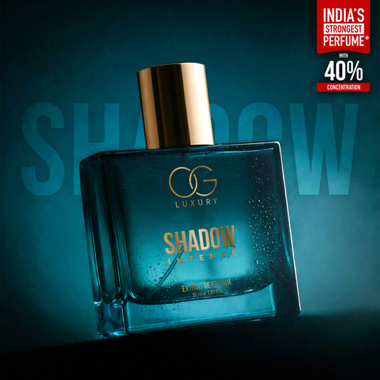 OG Luxury Extrait De Parfum Shadow & Gallant Intense Combo – India’s First & Strongest Perfume with 40% Concentration, 50ml Each