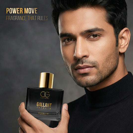 OG Luxury Extrait De Parfum Shadow & Gallant Intense Combo – India’s First & Strongest Perfume with 40% Concentration, 50ml Each