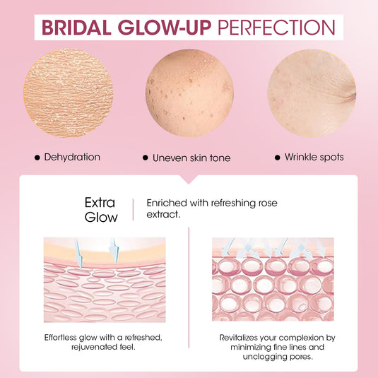 OG BEAUTY EXTRAGLOW Bridal Facial Kit | 5-Step Glow Boost | Deep Cleanse, Hydrate & Brighten