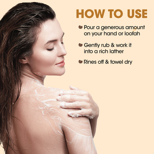 gently cleansing shower gel