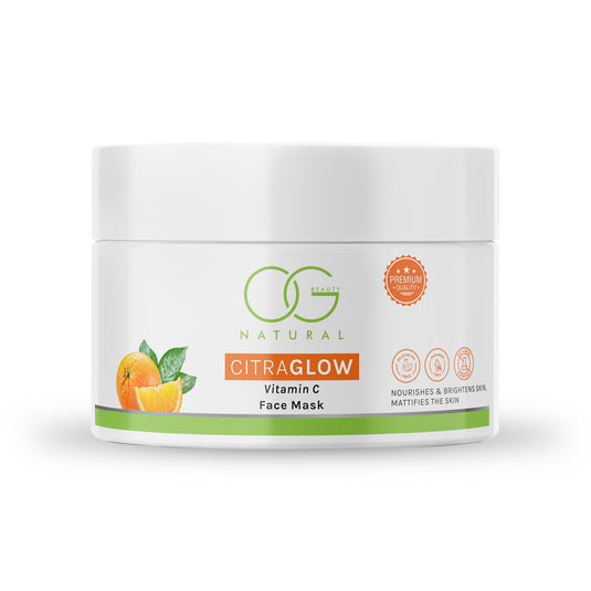 OG BEAUTY Natural Citraglow Vitamin C Face Mask 125g