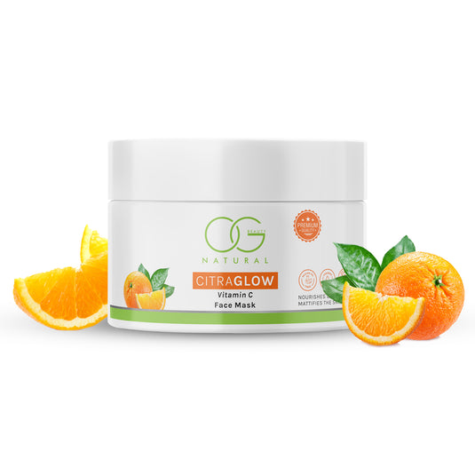OG BEAUTY Natural Citraglow Vitamin C Face Mask 125g