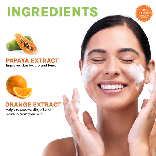 OG BEAUTY Natural Citraglow Vitamin C Foaming Face Wash 150 Ml