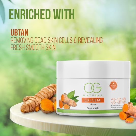 OG BEAUTY Natural Exfolia Ubtan Face Mask 125g