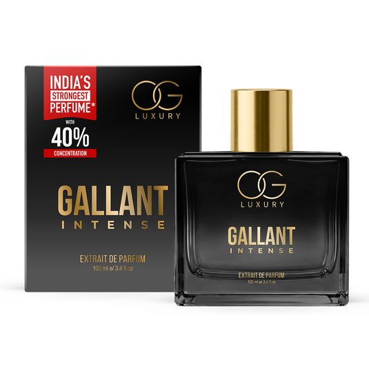 OG Luxury Extrait De Parfum Gallant Intense – India’s First & Strongest Perfume with 40% Concentration, 100 ml