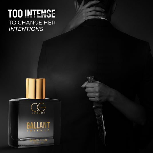 OG Luxury Extrait De Parfum Smokey & Gallant Intense Combo – India’s Strongest Perfume with 40% Concentration, 100ml Each