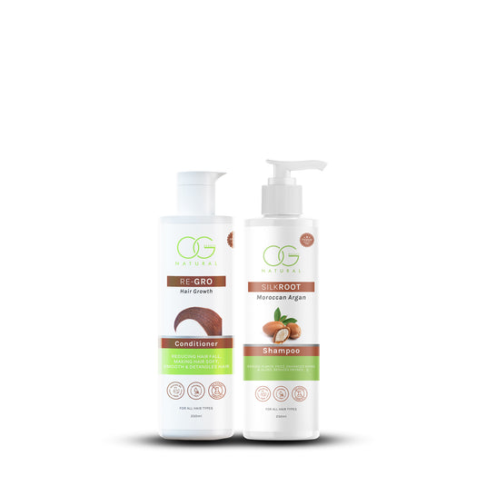 OG Beauty Natural Complete Hair Renewal: Silkroot Moroccan Argan Essentials