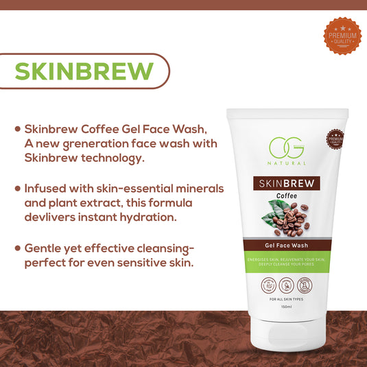 OG BEAUTY Natural Skinbrew Java Glow Kit: Coffee Skincare Set