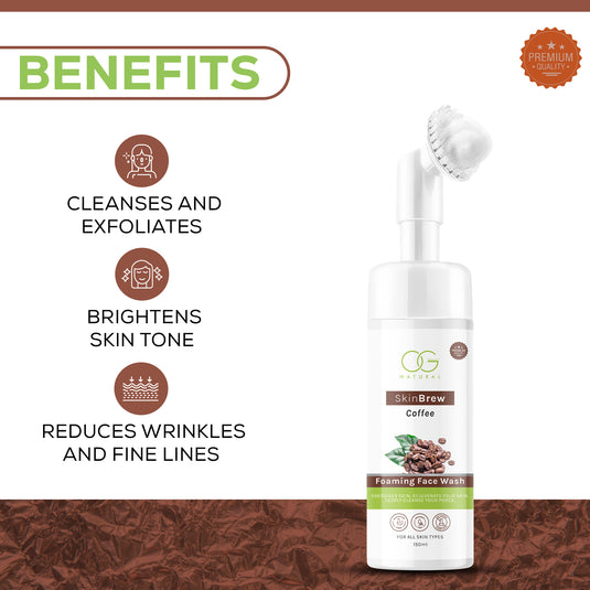 OG BEAUTY Natural Skinbrew Java Glow Kit: Coffee Skincare Set