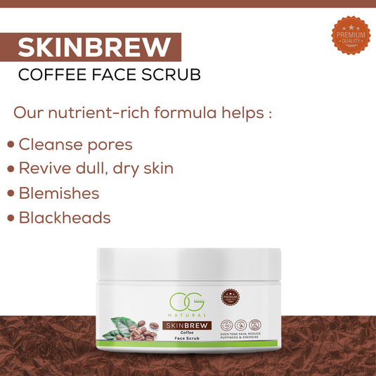 OG BEAUTY Natural Skinbrew Java Glow Kit: Coffee Skincare Set