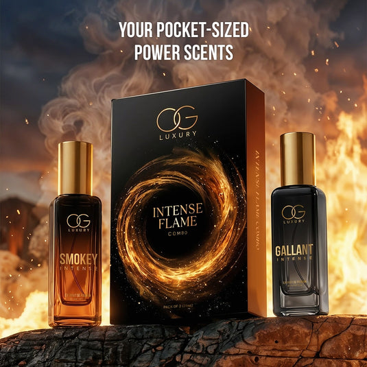 OG Luxury Intense Flame Combo | Smokey Intense & Gallant Intense Extrait De Parfum - Pack of 2 (20ml each)