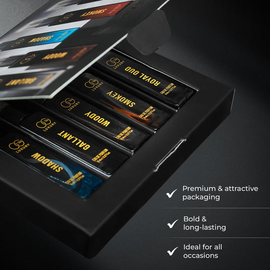 OG Luxury Perfume Gift Set for Men | 5 Eau De Parfum Scents (5 x 8ml) | Long-Lasting & Travel-Friendly