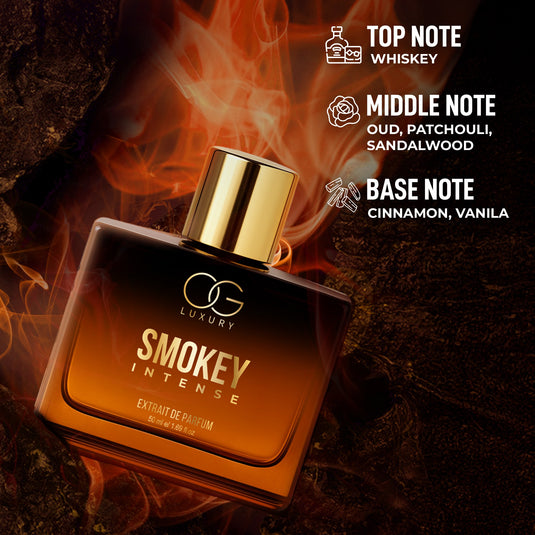 OG Luxury Extrait De Parfum Intense Combo - India’s Strongest Perfume with 40% Oil Concentration, 4x50 ML