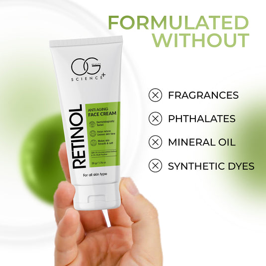OG BEAUTY Science Encapsulated Retinol & Multi Peptide Face Cream 50gm
