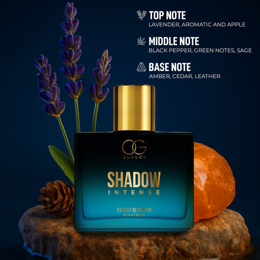 OG Luxury Extrait De Parfum Shadow Intense – India’s Strongest Perfume with 40% Concentration, 50 ml