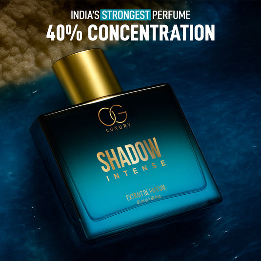 OG Luxury Extrait De Parfum Shadow Intense – India’s Strongest Perfume with 40% Concentration, 50 ml