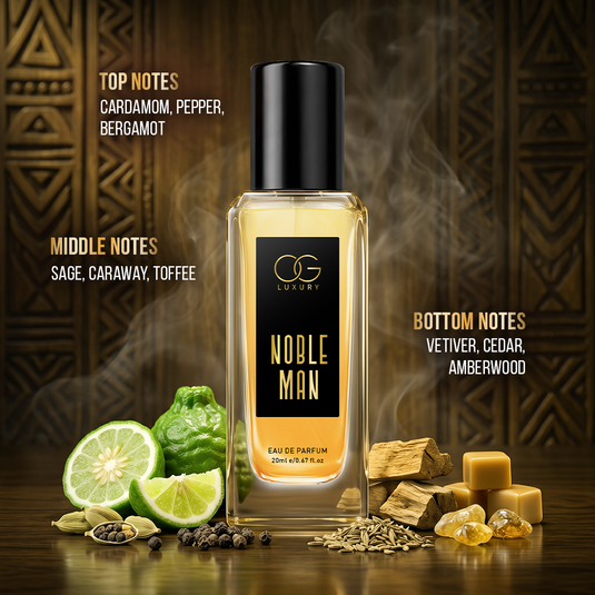 OG LUXURY Intense Flame and Alpha Duo Combo | Smokey, Gallant, Dark Lord, Noble Man | Long Lasting Perfume Gift Set for Men, Pack of 4 Perfume Set, 20ml Each