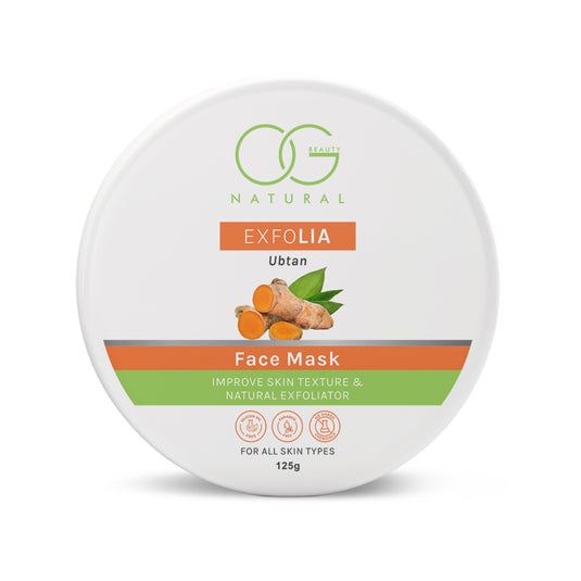 OG BEAUTY Natural Exfolia Ubtan Face Mask 125g
