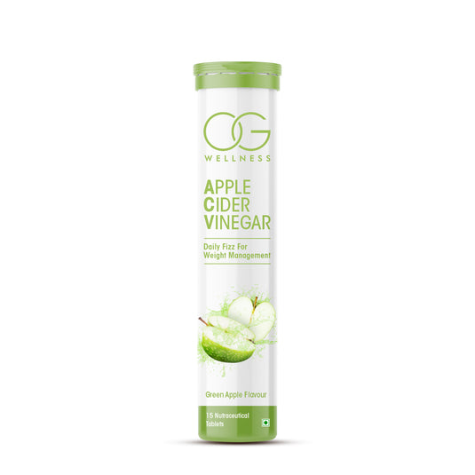 OG Wellness Health Booster Pack: Apple Cider Vinegar, Natural Sesbania Biotin, Vitamin C, Amla & Zinc