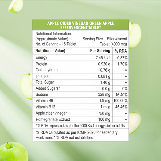 OG Wellness Health Booster Pack: Apple Cider Vinegar, Natural Sesbania Biotin, Vitamin C, Amla & Zinc