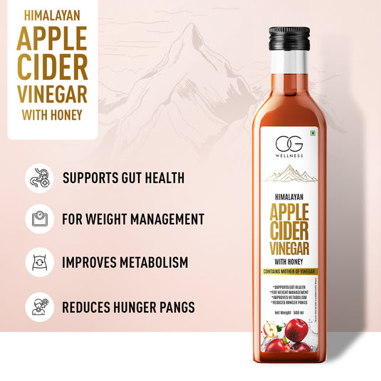 OG Wellness Himalayan Apple Cider Vinegar with Honey, 500Ml