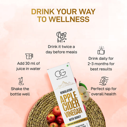 OG Wellness Himalayan Apple Cider Vinegar with Honey, 500Ml