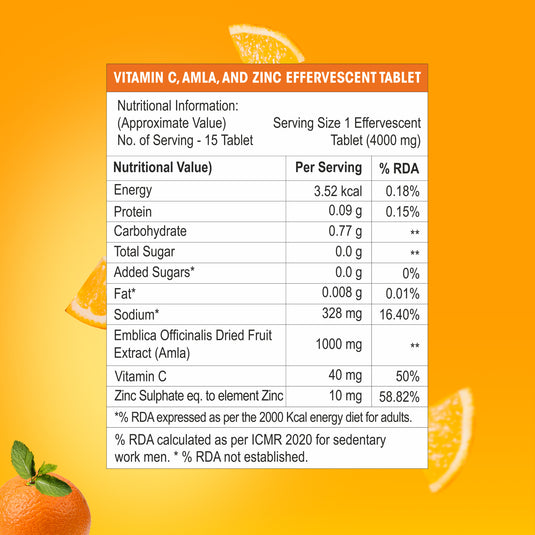 OG Wellness Health Booster Pack: Apple Cider Vinegar, Natural Sesbania Biotin, Vitamin C, Amla & Zinc