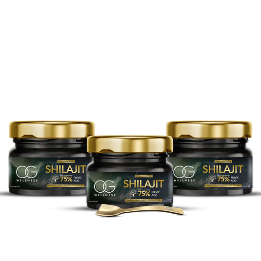 OG Wellness Pure Himalayan Shilajit | Guaranteed 75% Fulvic Acid - 20G