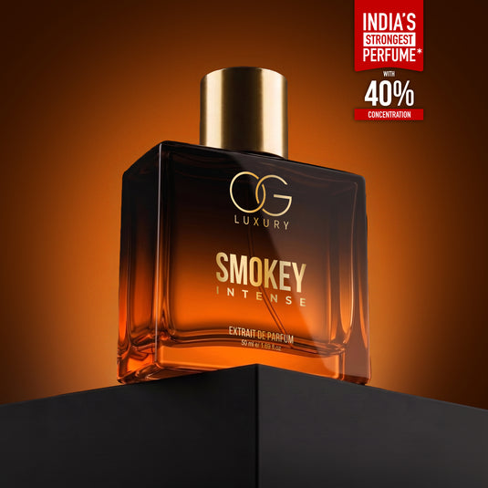 OG Luxury Extrait De Parfum Smokey Intense – India’s First & Strongest Perfume with 40% Concentration, 50 ml