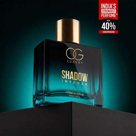 OG Luxury Extrait De Parfum Shadow Intense – India’s First & Strongest Perfume with 40% Concentration, 50 ml