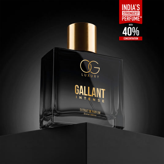 OG Luxury Extrait De Parfum Gallant Intense – India’s First & Strongest Perfume with 40% Concentration, 50 ml