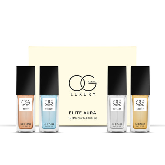 OG BEAUTY Luxury Fragrances Gift Set Pack of 4, 15ml Each