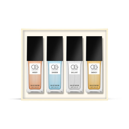 OG BEAUTY Luxury Fragrances Gift Set Pack of 4, 15ml Each