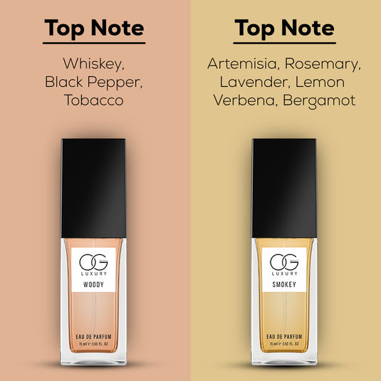 OG BEAUTY Luxury Fragrances Gift Set Pack of 4, 15ml Each