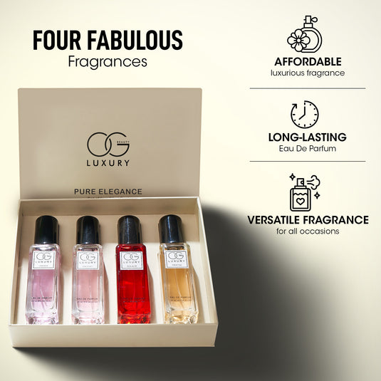 OG Luxury Fragrances Gift Set Pack of 4, 20ml Each
