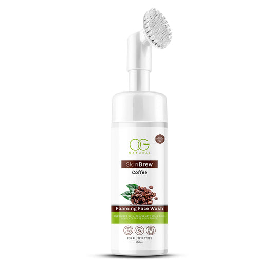 OG Beauty Natural Skinbrew Coffee Foaming Face Wash