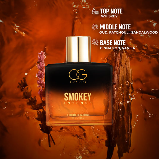 OG Luxury Extrait De Parfum Smokey Intense & Gallant Intense Duo - India’s Strongest Perfume with 40% Concentration, 2x100 ML